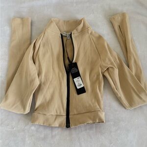 Stylish Beige Women's Jacket